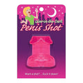 LEUCHTENDER PENIS-SHOT AUS ROSA GLAS