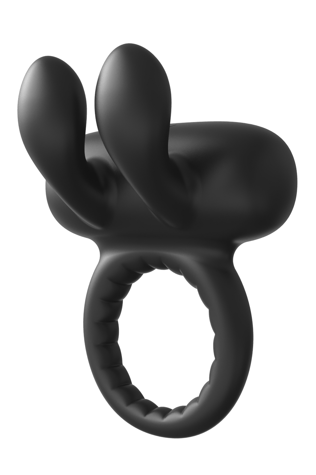 ANELLO PER IL PENE VIBRANTE RAMROD RABBIT NERO