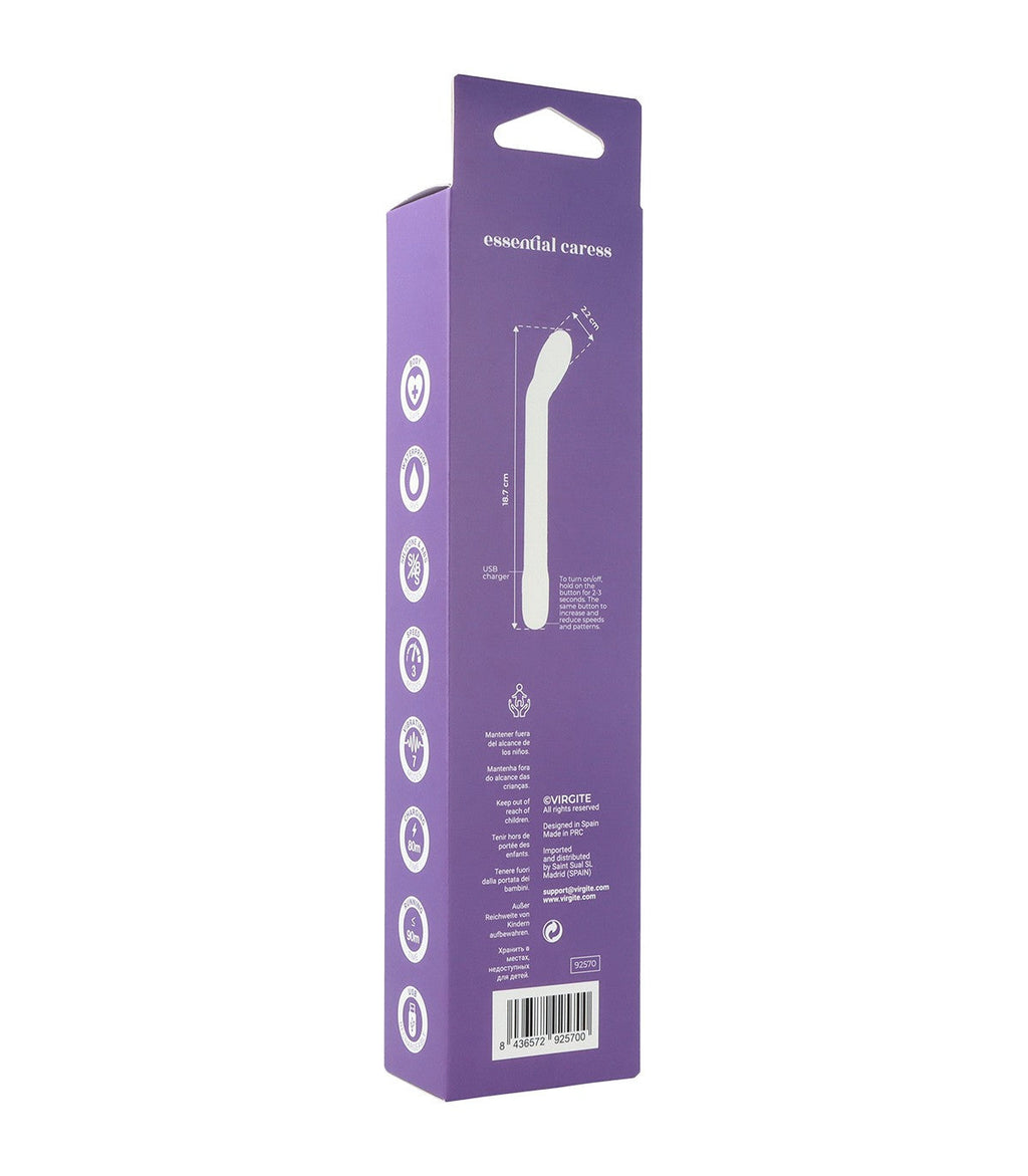 VIBRATORE PUNTO G CARESS VIOLA