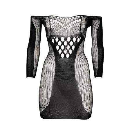 LANGÄRMLIGES MINIKLEID