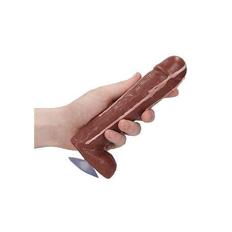 Handseife, Dicky-Seife mit Hoden, Sperma bedeckt, schwarz